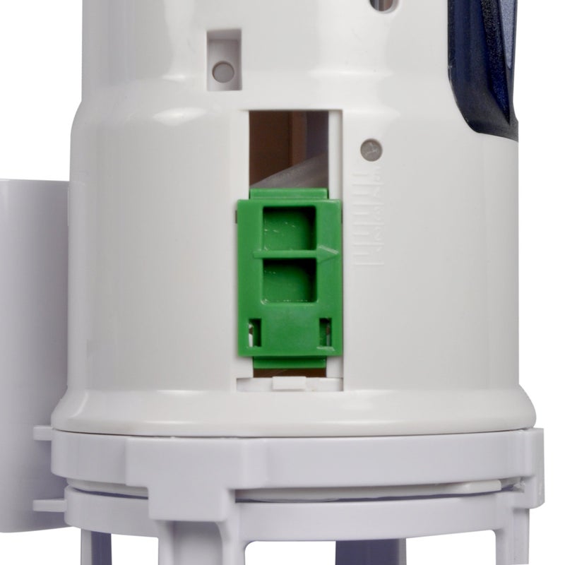 Danco HYR270 Hydroright Water-Saving Dual Flush Valve with Push-Button Handle, Plastic, Chrome - Image 5